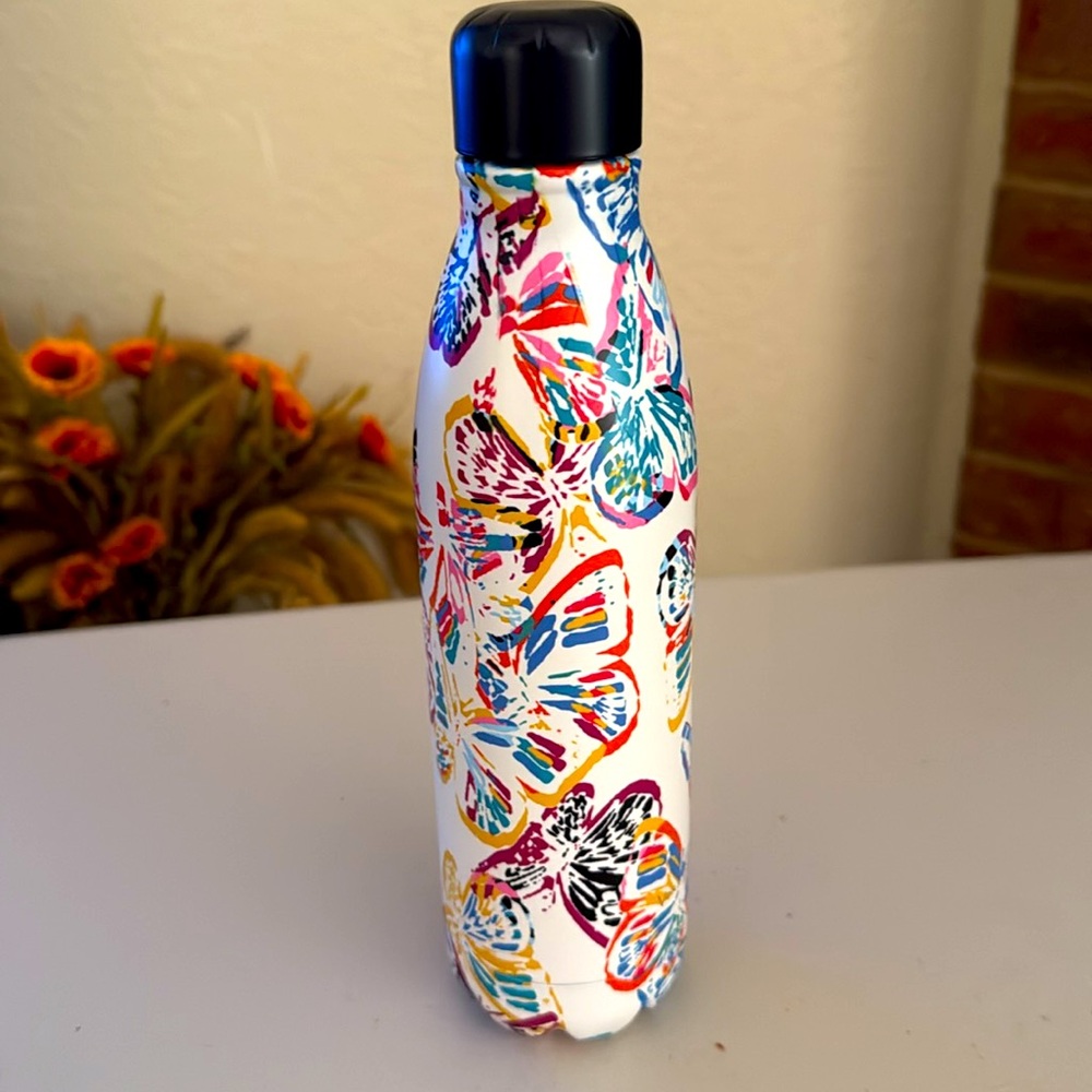 S'well Stainless Steel Bottle Canteen Vera Bradley Butterflies multi colored - Picture 2 of 6